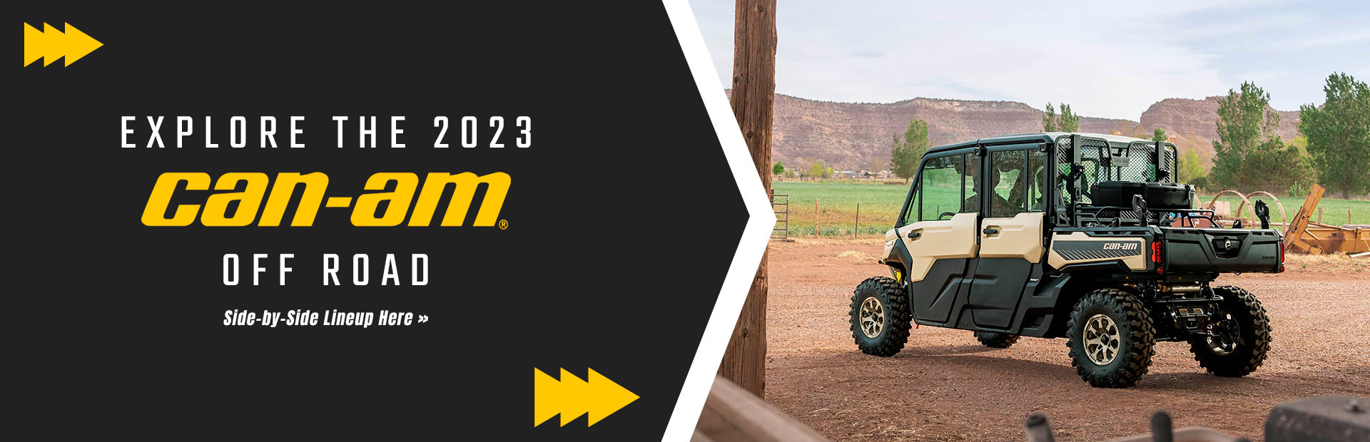 2023 Can-Am Off-Road Lineup